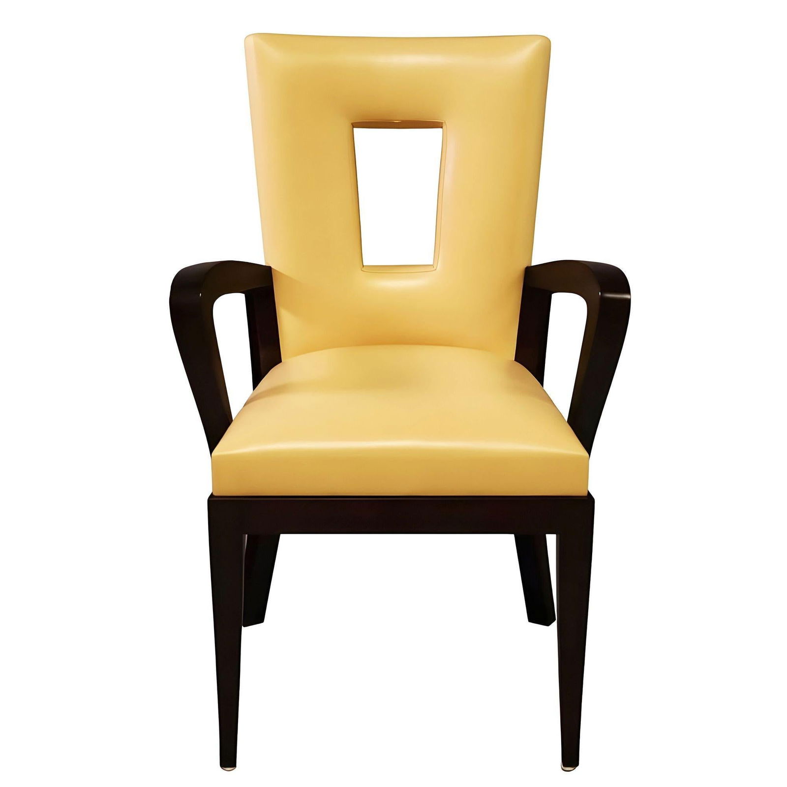 Dakota Jackson "Cadette II" Leather Armchair - 3