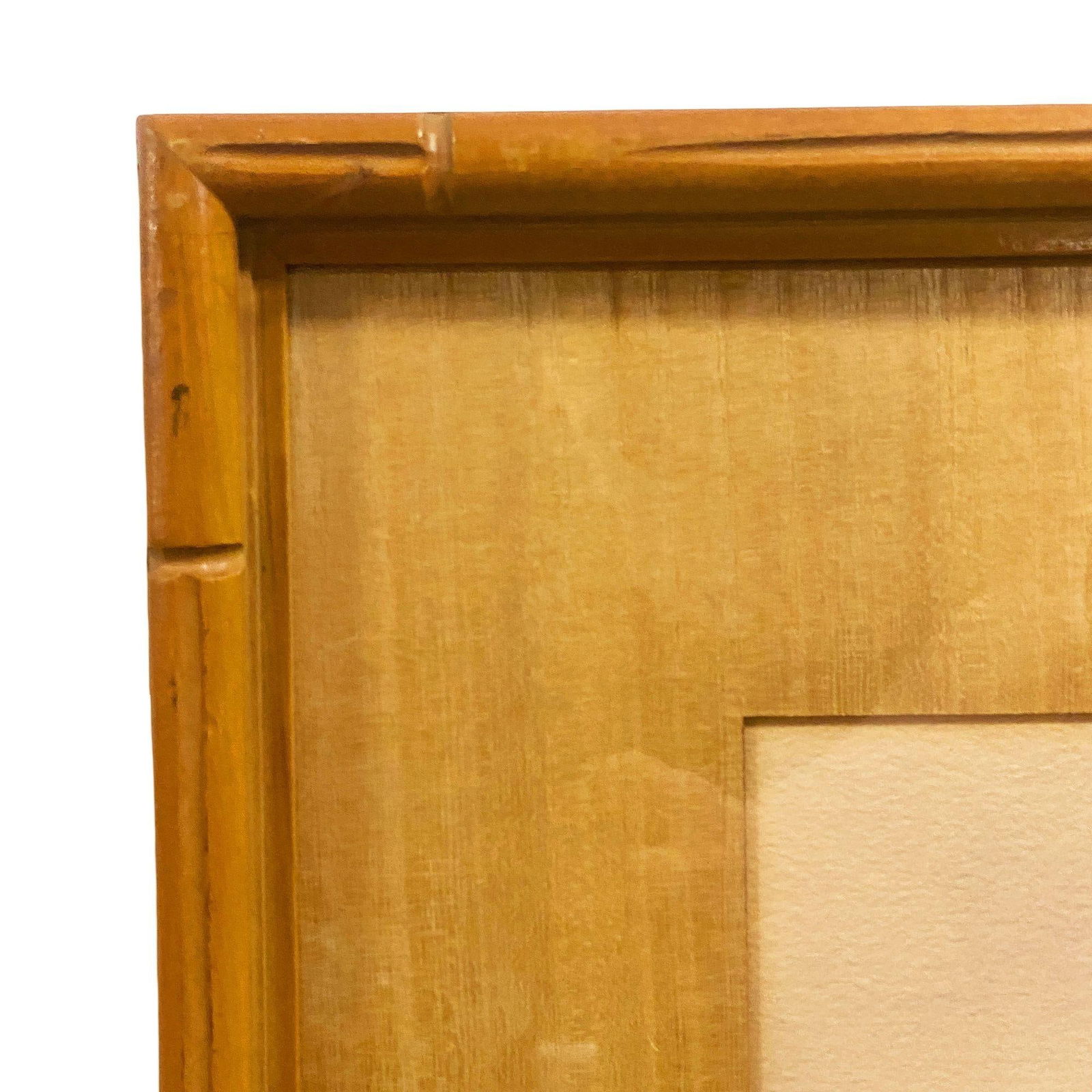 MCM Peeking Pink Flamingo Watercolor on Paper Signed by Shirrell Graves, Framed - 13