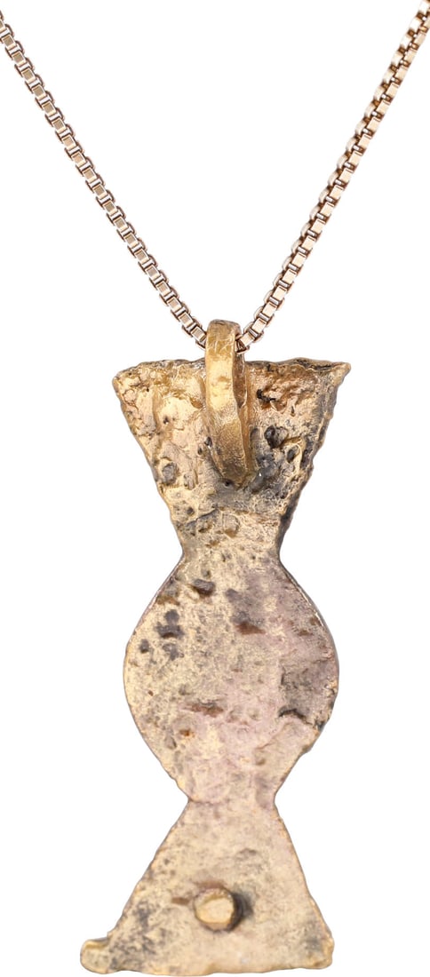 ROMAN LEGIONARY’S SWORD BELT MOUNT NECKLACE MID 4TH CENTURY AD - 2