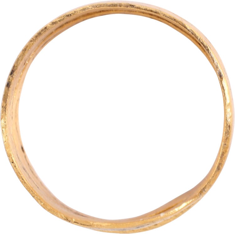 ANCIENT VIKING COIL RING, 850-1050 AD SIZE 10 ¾ - 2