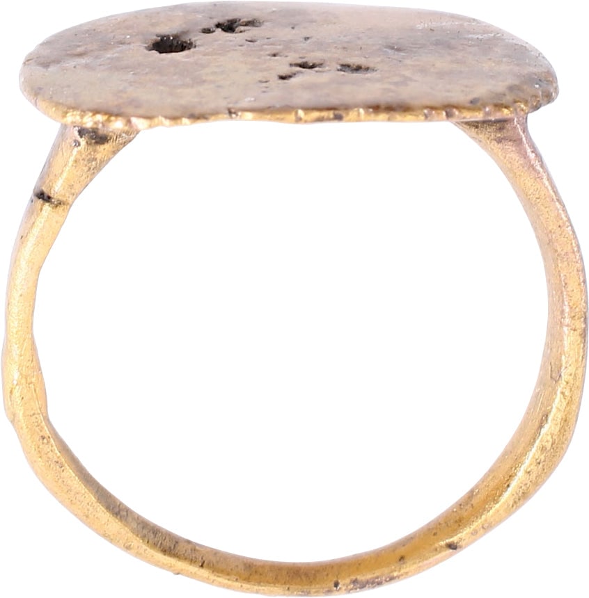 LATE ROMAN/MEDIEVAL RING, SIZE 8 ¼+ - 2