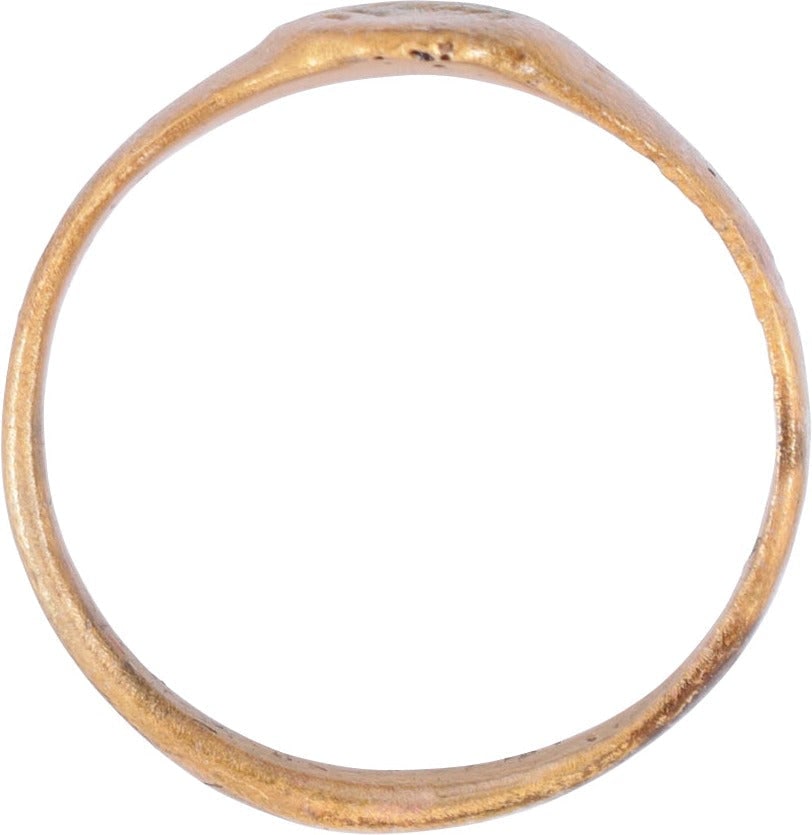 LATE MEDIEVAL WOMAN'S FASHION RING, SIZE 6 - 2