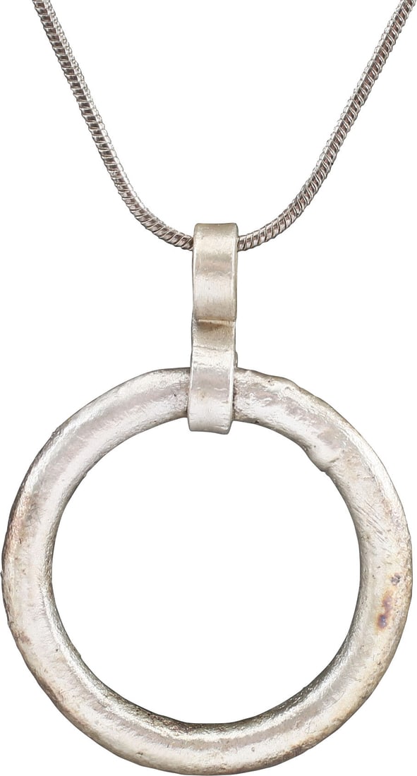 CELTIC PROSPERITY RING NECKLACE, C.300-100 BC. - 2