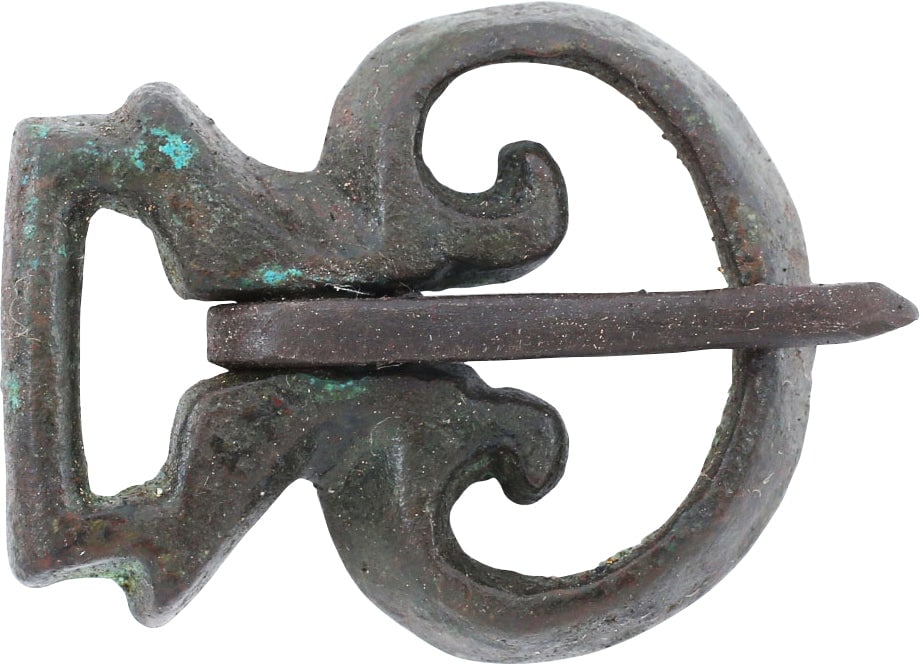 ROMAN MILITARY BELT BUCKLE C.138-235 AD (1 of 2)