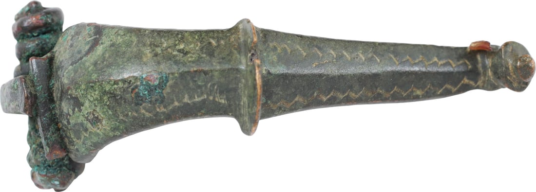 ROMAN BROOCH FIBULA, 1ST-3RD CENTURY AD - 2