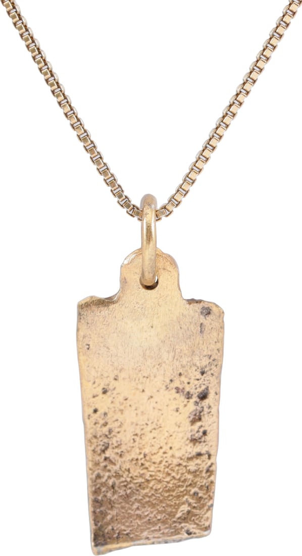 RARE VIKING WOMAN WARRIOR’S BRACELET PENDANT NECKLACE - 2