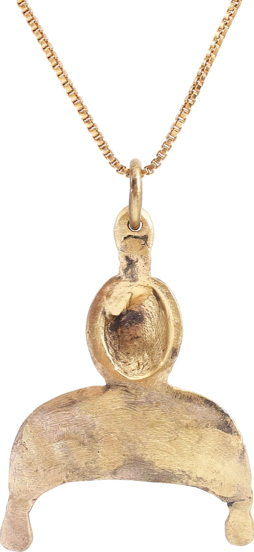 SUPERB VIKING LUNAR PENDANT NECKLACE, 9TH-10TH CENTURY AD - 2