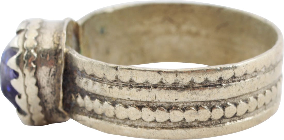 EASTERN EUROPEAN GYPSY RING, SIZE 8 1/2 - 2