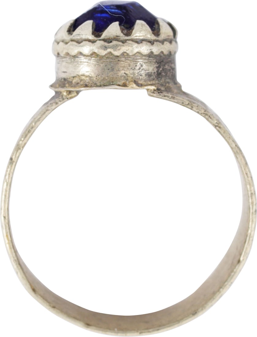 EASTERN EUROPEAN GYPSY RING, SIZE 8 1/2 - 3