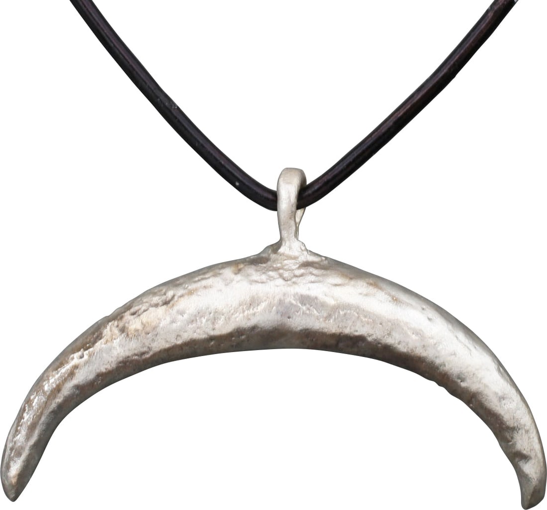 MASSIVE VIKING LUNAR AMULET - 2