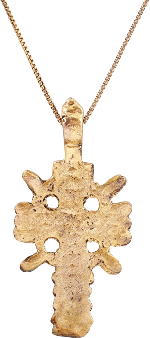 RARE LARGE EASTERN EUROPEAN CROSS, 17TH CENTURY - 2