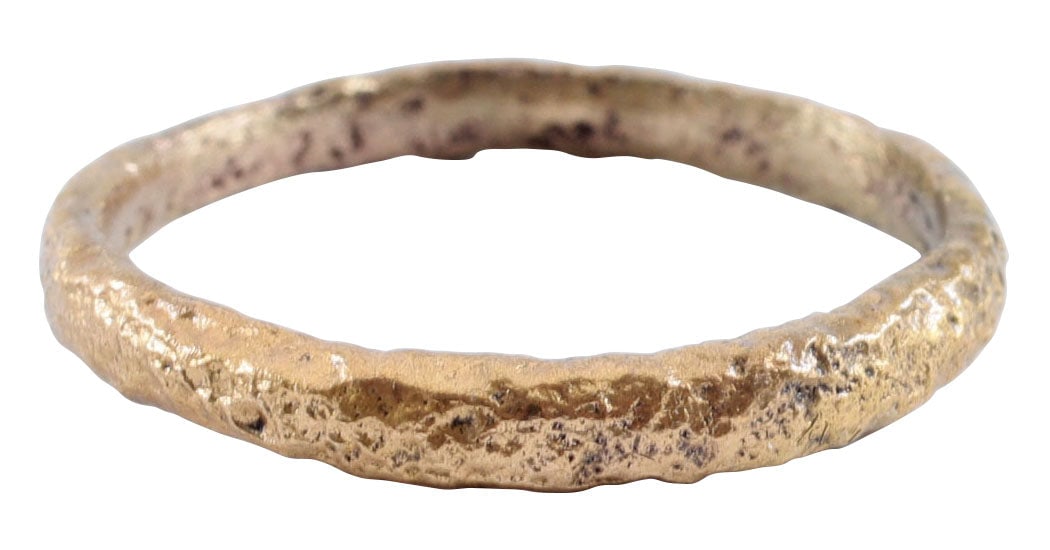 VIKING WARRIOR’S WEDDING RING, 9TH-11TH CENTURY AD, SIZE 7 3/4 (1 of 5)