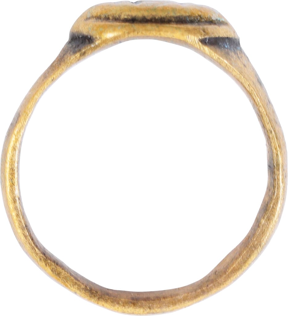 ROMAN MYSTICAL RING, 3RD-5TH CENTURY AD, SIZE 5 1/2 - 2