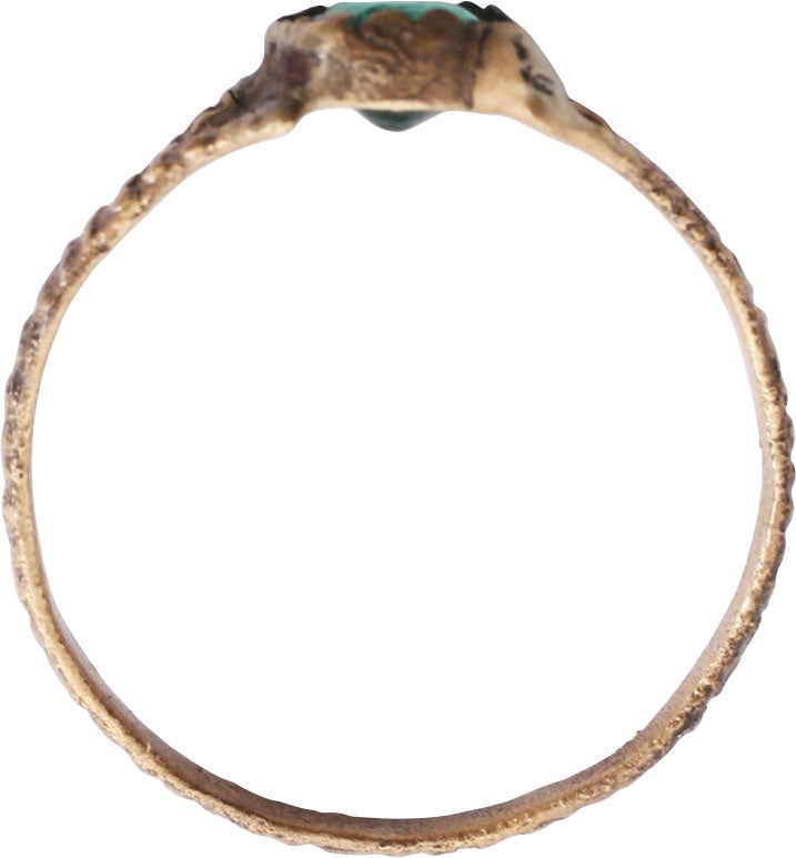 ENGLISH WEDDING RING, C.1400-1550, SIZE 5 1/2 - 2