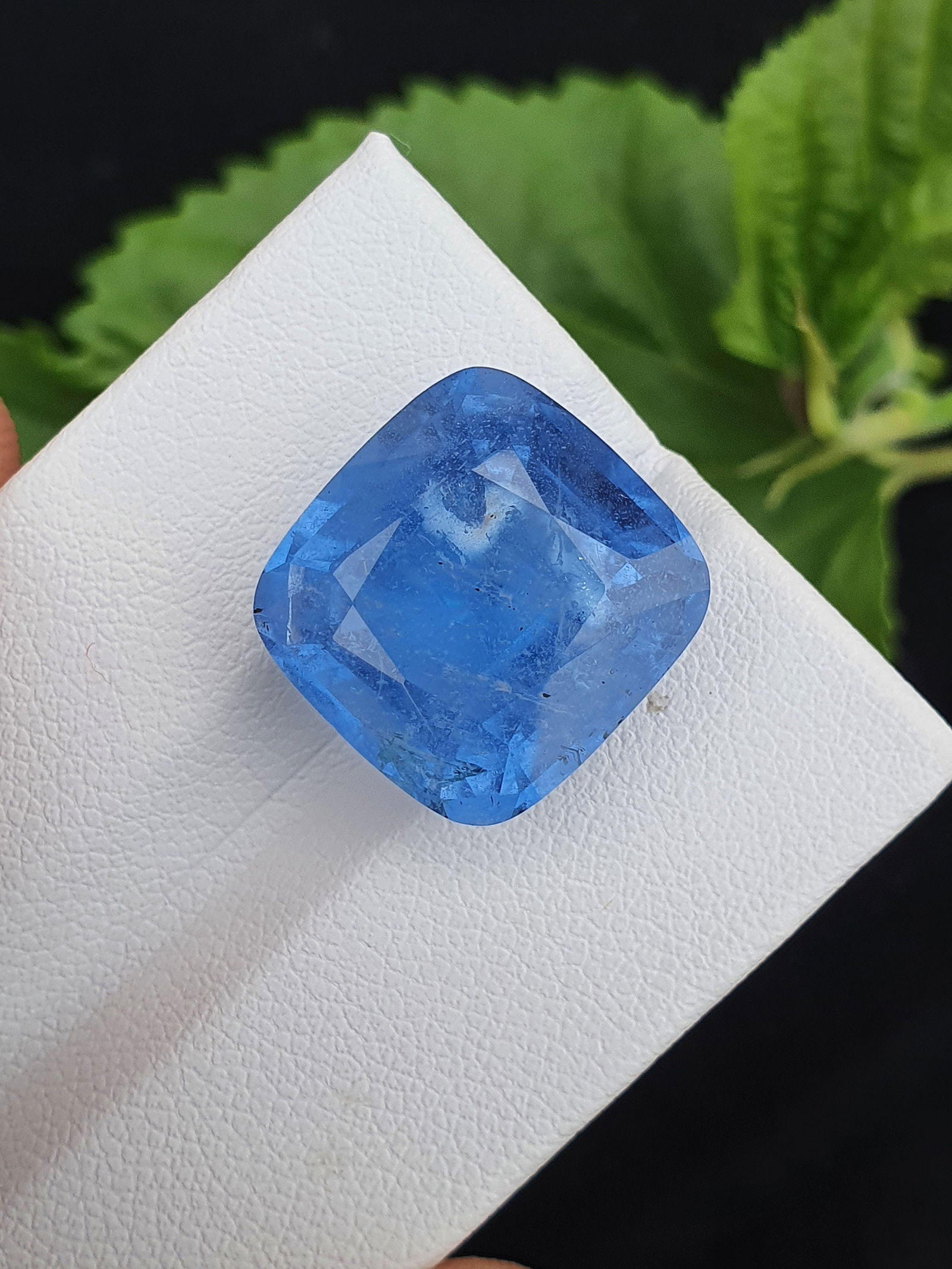 Natural Aquamarine Gemstone, Santa Maria Color Aquamarine Beryl, March Birthstone - 12.30 Carat - 2