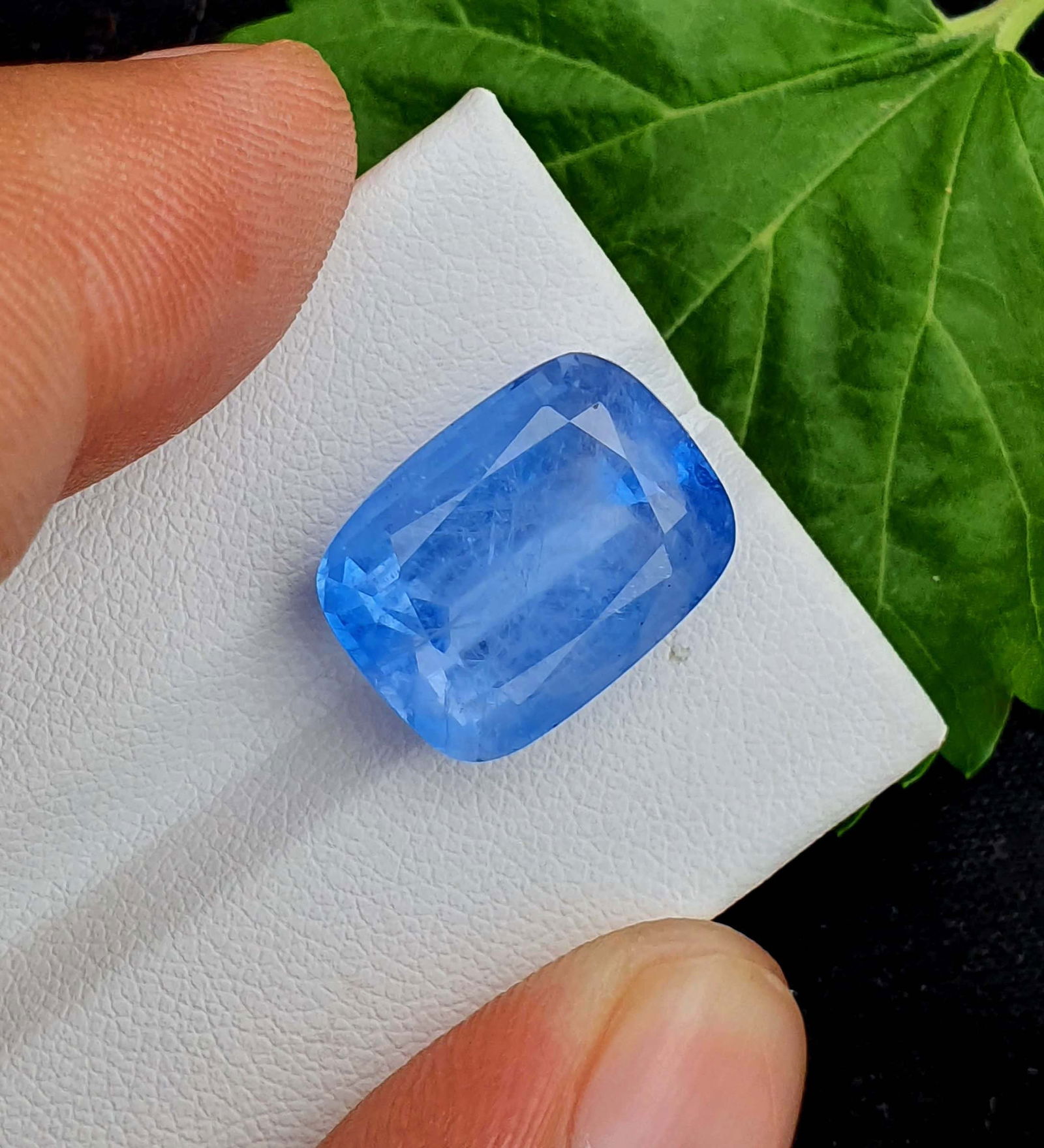 Natural Aquamarine Gemstone, Santa Maria Color Aquamarine Beryl, March Birthstone - 13.60 Carat: Materials: Gemstone: Aquamarine Carat weight: 12.30 Natural Aquamarine Gemstone, Santa Maria Color Aquamarine Beryl, March Birthstone Weight - 13.60 Carats Dimensions - 16*12*9 mm Clarity : VS