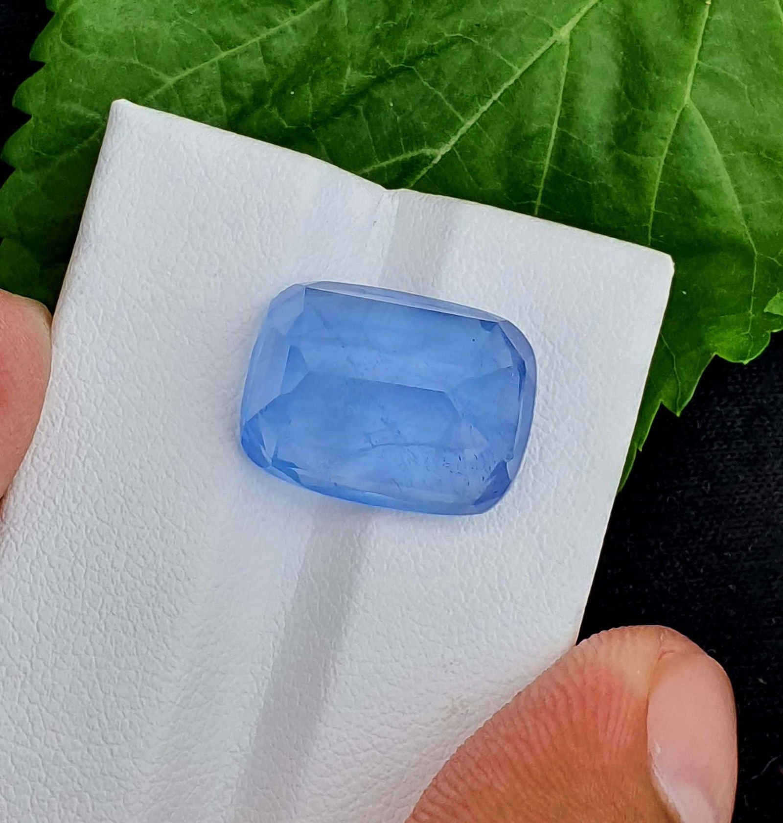 Natural Aquamarine Gemstone, Santa Maria Color Aquamarine Beryl, March Birthstone - 13.60 Carat - 2