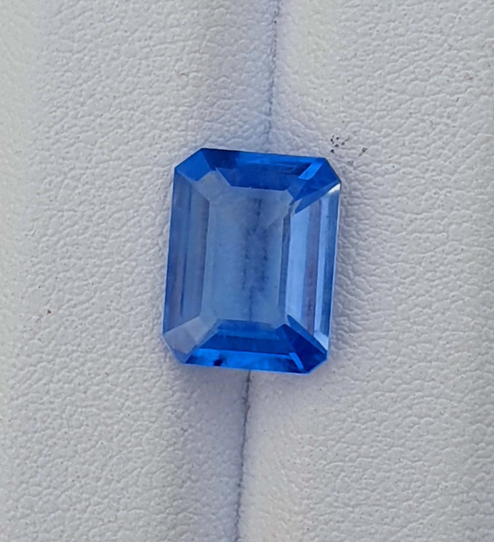 Santa Maria Aquamarine Gemstone: Emerald Cut Beryl, March Birthstone (3.30 Carats): Materials: Gemstone: Aquamarine Carat weight: 3.30 Natural Aquamarine Gemstone, Santa Maria Color Aquamarine Beryl, March Birthstone A beautiful member of the beryl family, aquamarine is a slightly