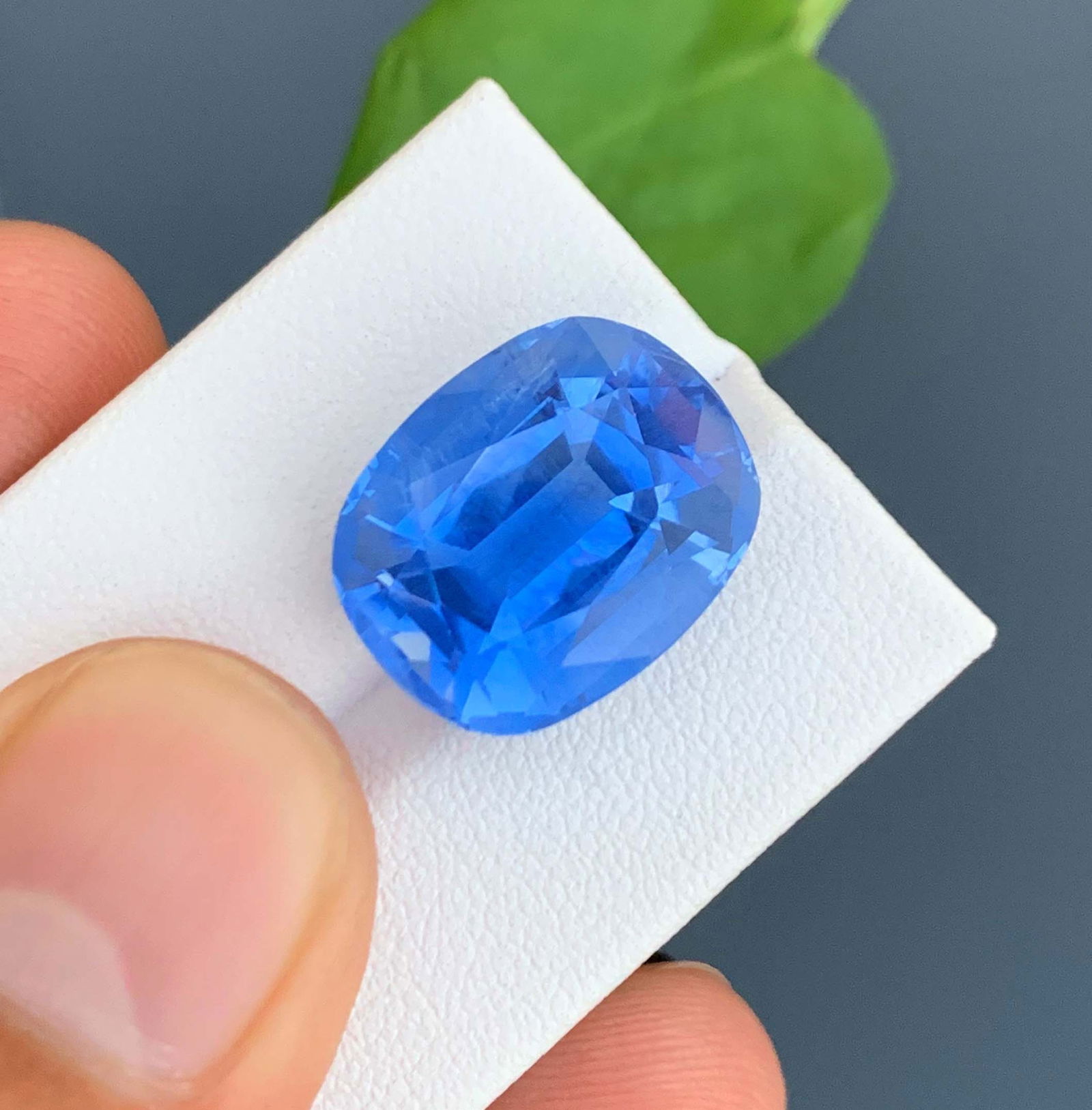 Santa Maria Aquamarine Gemstone: 15.82 Carat Oval Cut Stone - 5