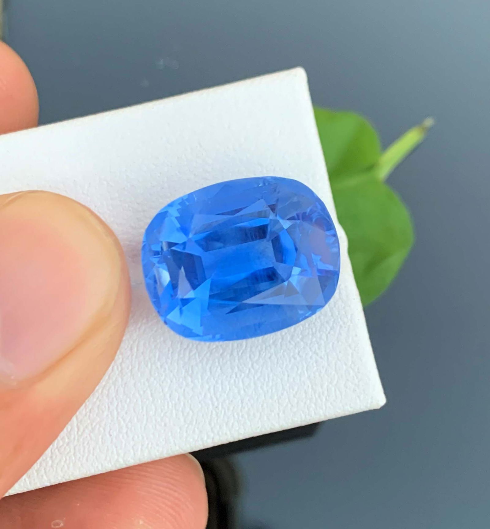 Santa Maria Aquamarine Gemstone: 15.82 Carat Oval Cut Stone - 6