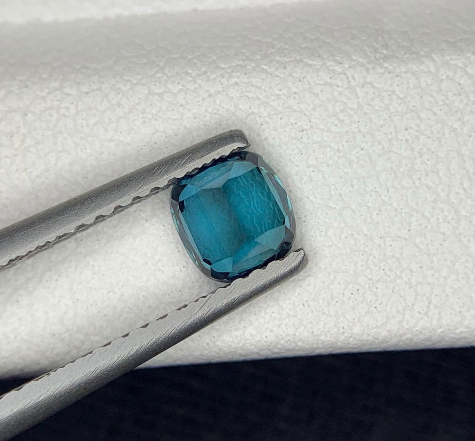 Blue Tourmaline Gemstone: Natural Cushion Cut, October Birthstone: Materials: Gemstone: Tourmaline Carat weight: 0.70 Natural Tourmaline Gemstone, Blue Color Tourmaline Gemstone, Cushion Shape For Jewelry, October Birthstone Weight : 0.70 Carat Dimensions :
