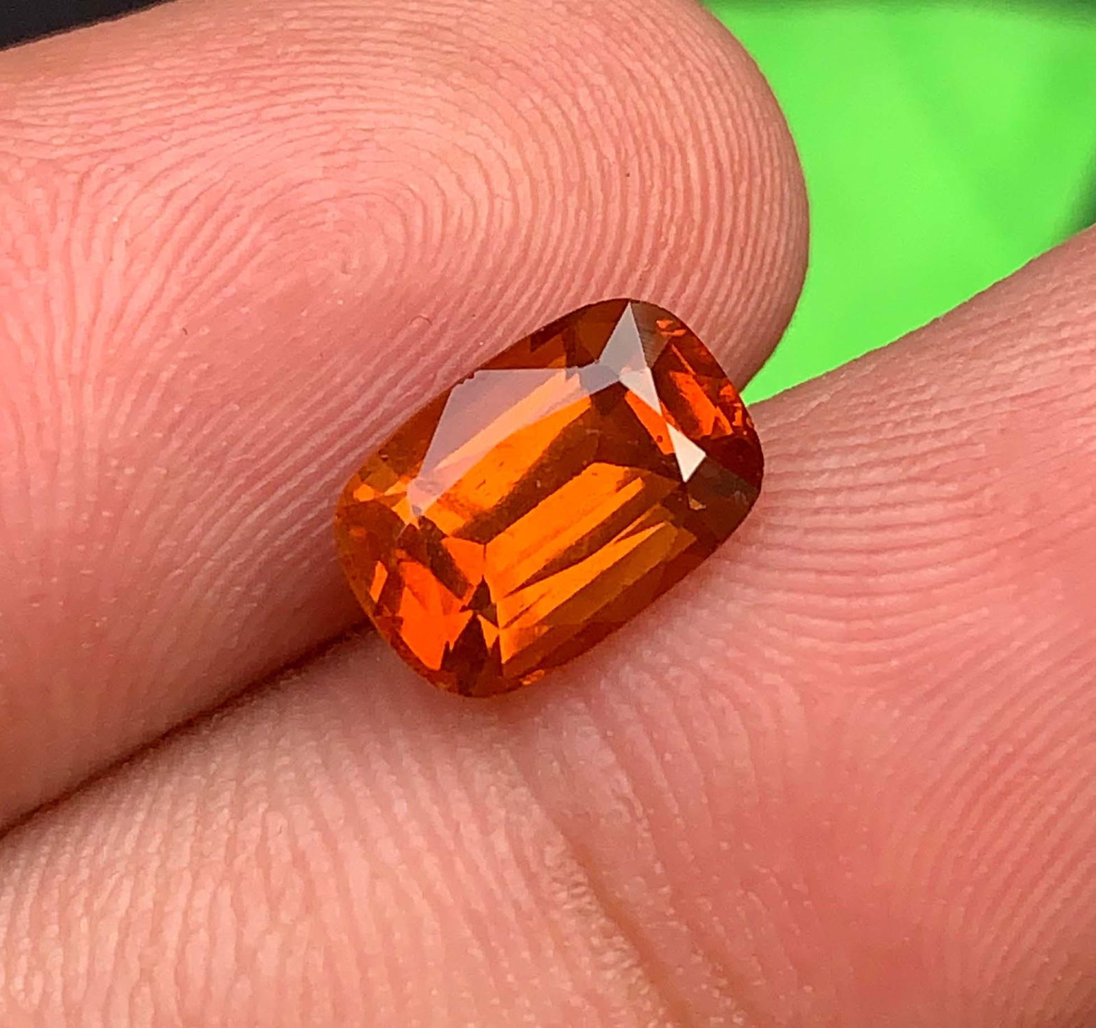 Reddish Cushion Cut Garnet Gemstone: January Birthstone, 3.29 Carat (10x7x5 mm): Materials: Gemstone: Garnet Carat weight: 3.29 Natural Garnet Gemstones, Reddish Color Garnet Loose Gemstones January Birthstone Weight : 3.29 Carats Size : 10*7*5 mm Treatment : Natural Cut :