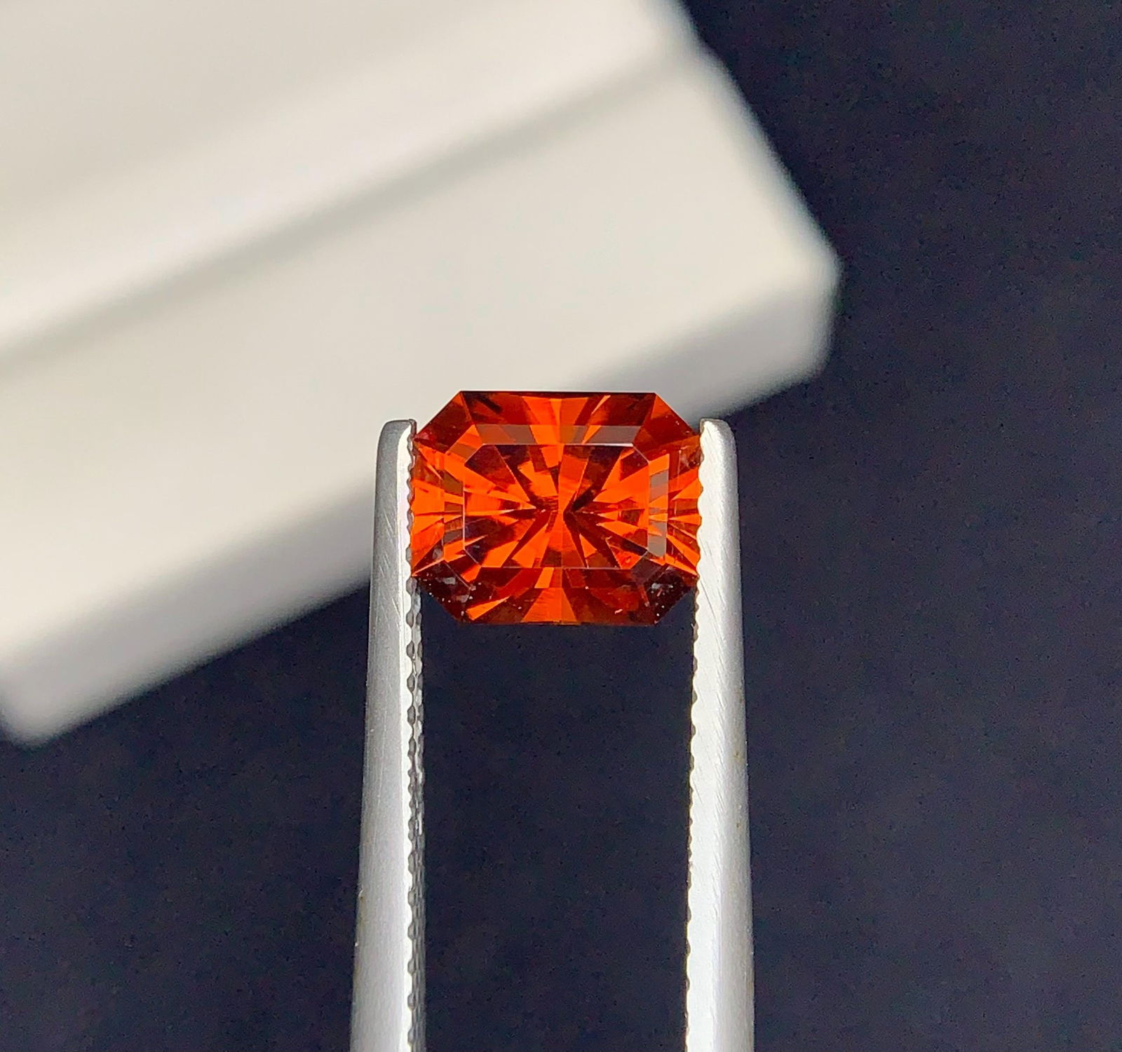 Orange Spessartine Garnet Gemstone: 2.50 Carat Fancy Cut January Birthstone - 3