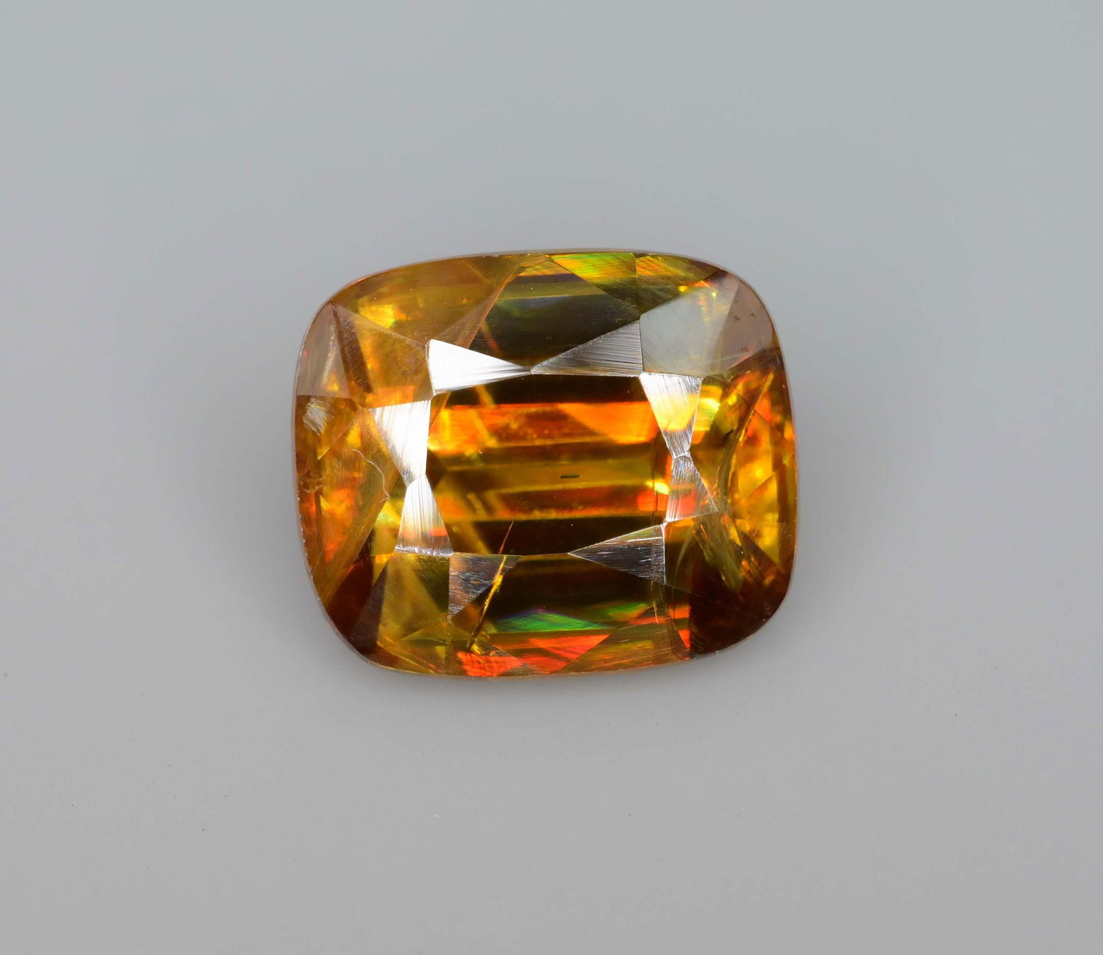 Yellow Sphene Gemstone: 2.47 Carat Cushion Cut Titanite, June Birthstone - 5
