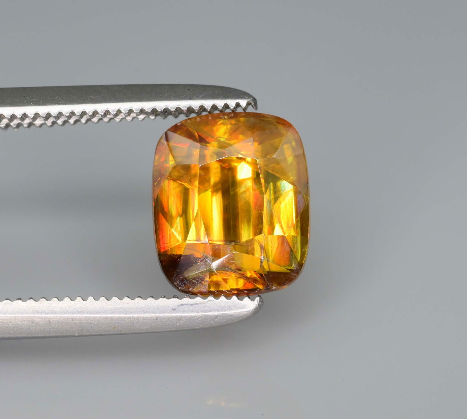 Yellow Sphene Gemstone: 2.47 Carat Cushion Cut Titanite, June Birthstone - 6