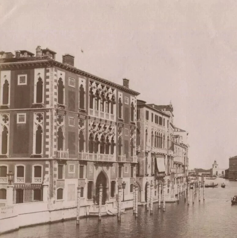 Vintage Photographs Landscape Canal, Venice, Italy c. 1900 - 7