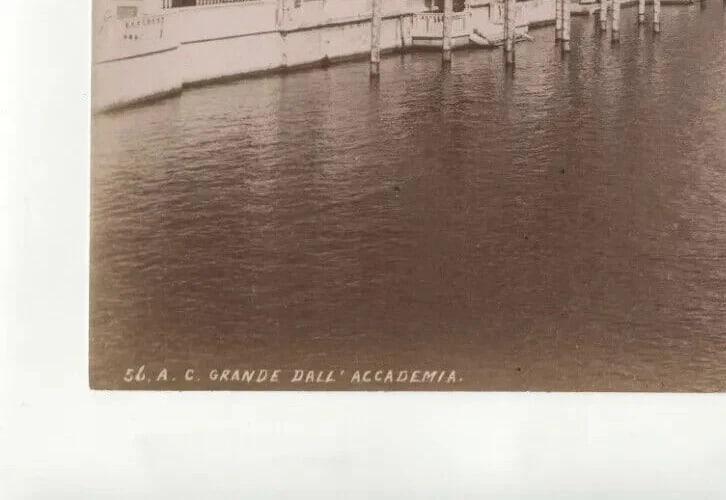 Vintage Photographs Landscape Canal, Venice, Italy c. 1900 - 8