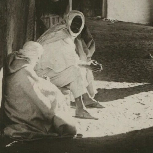 LEHNERT & LANDROCK Old town street of Gafsa, Tunisia, Vintage c. 1910 - 3