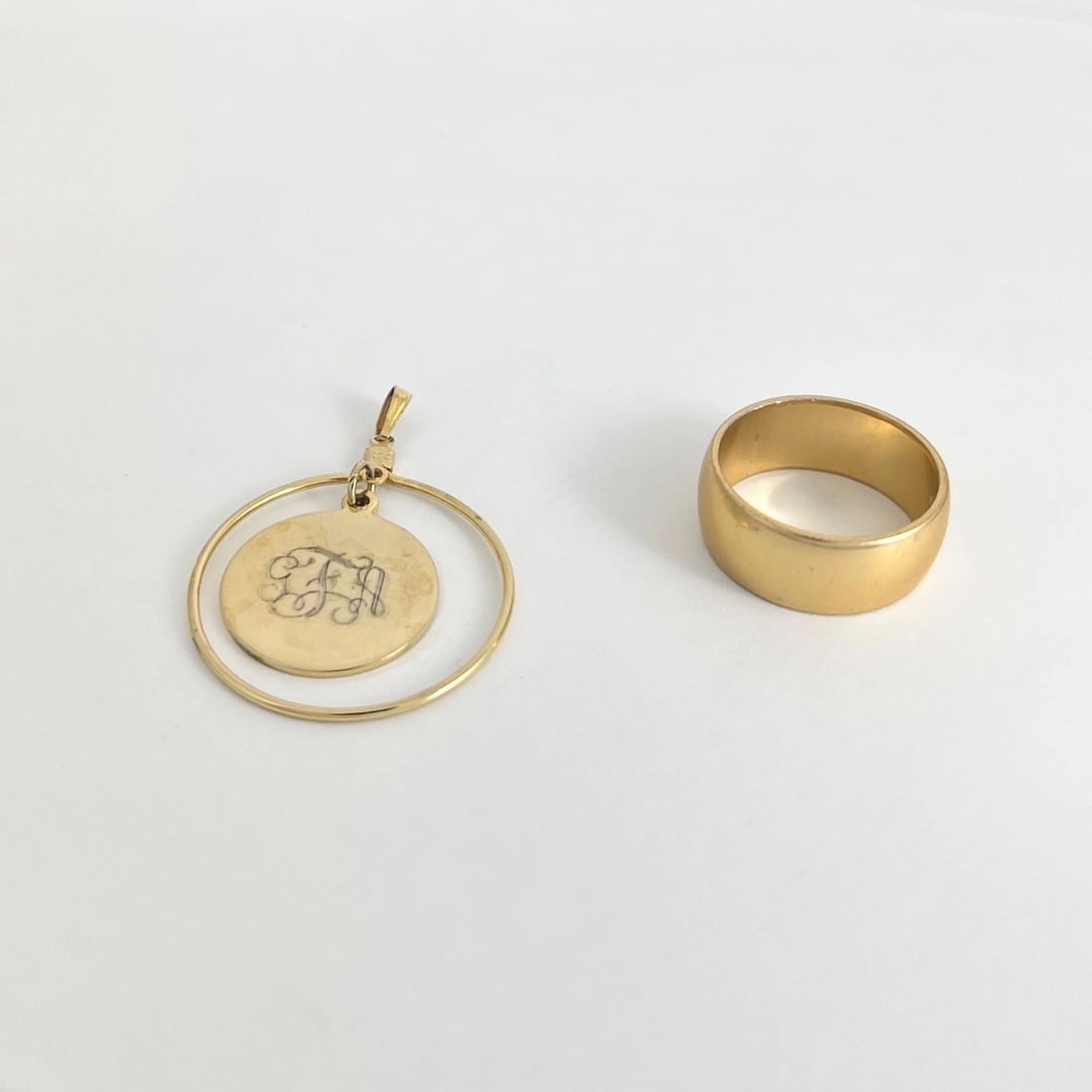 Vintage Estate Mixed Jewelry Lot, Gold-Plated More, 9 Pieces, 63.68 Grams - 10