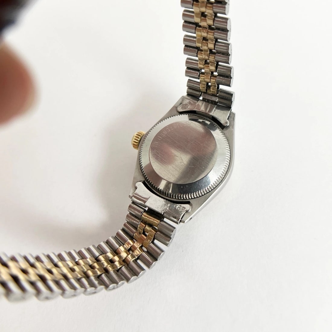 Vintage Rolex Oyster-Perpetual Date Two-Tone Stainless Steel Watch, 25 mm - 5