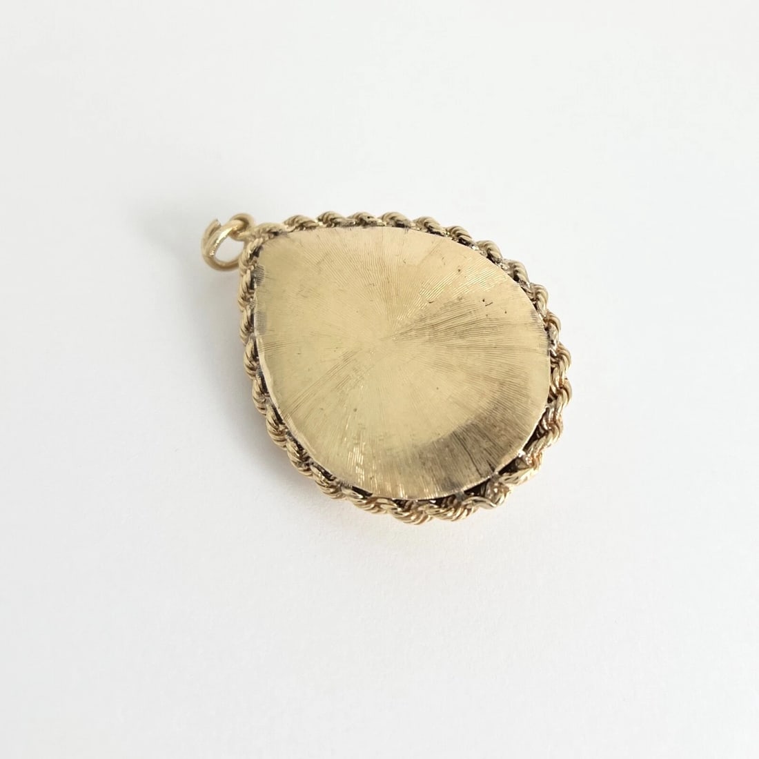 Vintage Purple Amethyst Pearl Teardrop Locket Pendant 14K Yellow Gold, 19.79 Gr - 8