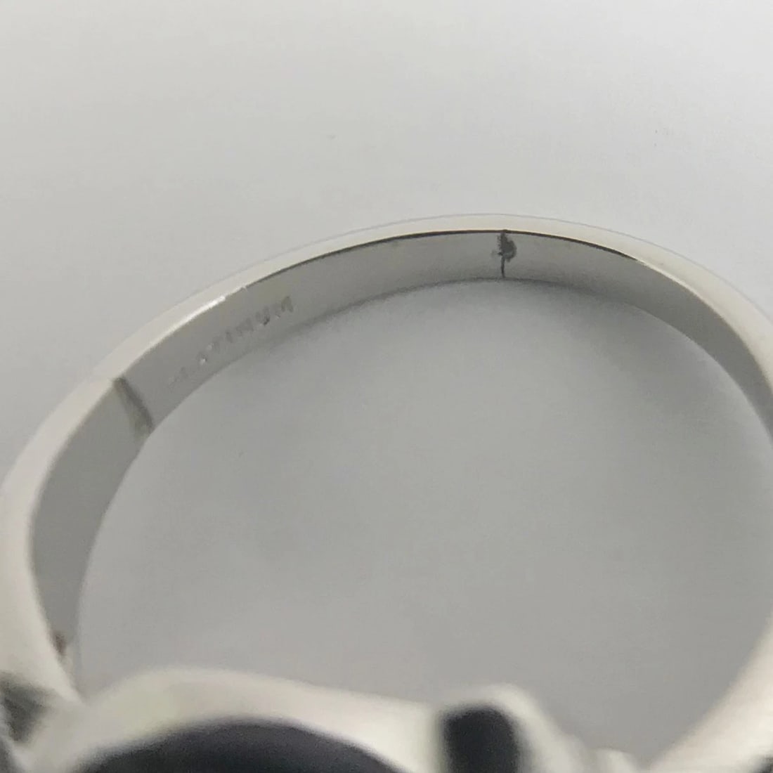 Vintage Art Deco Diamond Platinum Asymmetrical Ribbon Ring .83 ctw, 7.31 Grams - 12