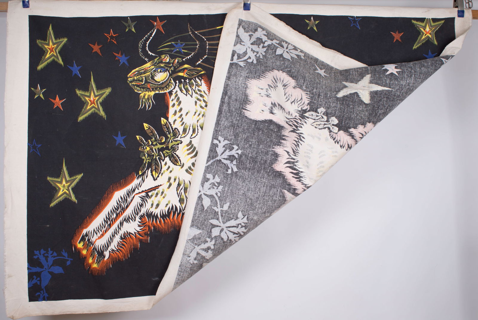 FRENCH TAPESTRY JEAN LURCAT "les Etoiles " Edition Corot - 4