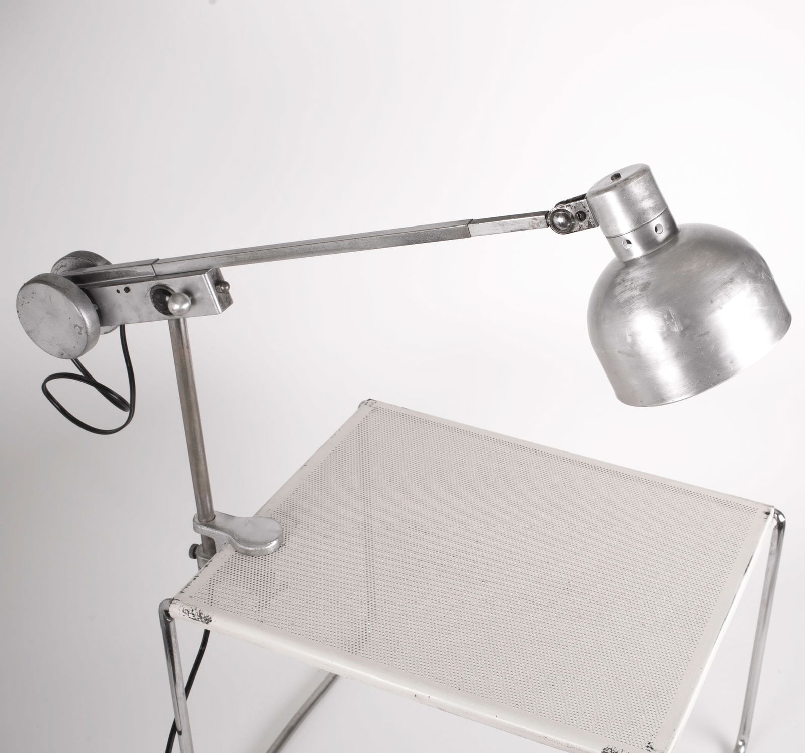 French modernist mid century industrial task lamp Ferdinand Solere (1 of 6)