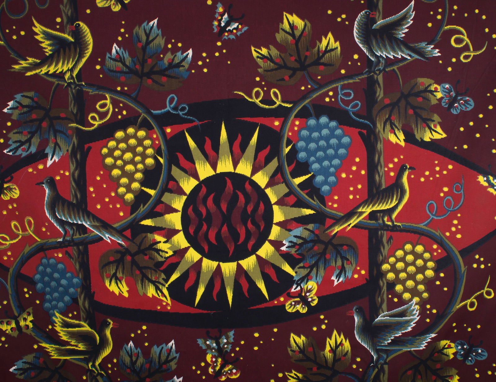 FRENCH TAPESTRY JEAN PICART LEDOUX MODERNIST AUBUSSON - 5