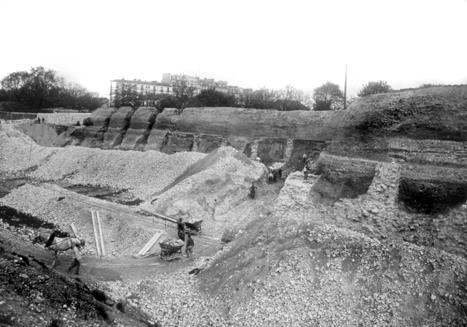 1843 FRENCH ANTIQUE MAP OF PARIS Fatout Vuillemin - 6