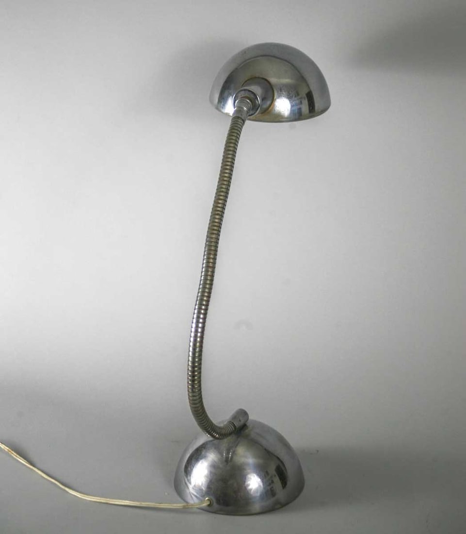 Pair of JUMO 210 with Flex arm industrial modernist desk lamp - 3