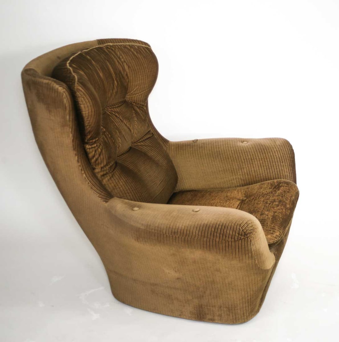 FRENCH MIDCENTURY PAIR OF ARMCHAIRS STEINER KNOLL CASTEDIN - 2