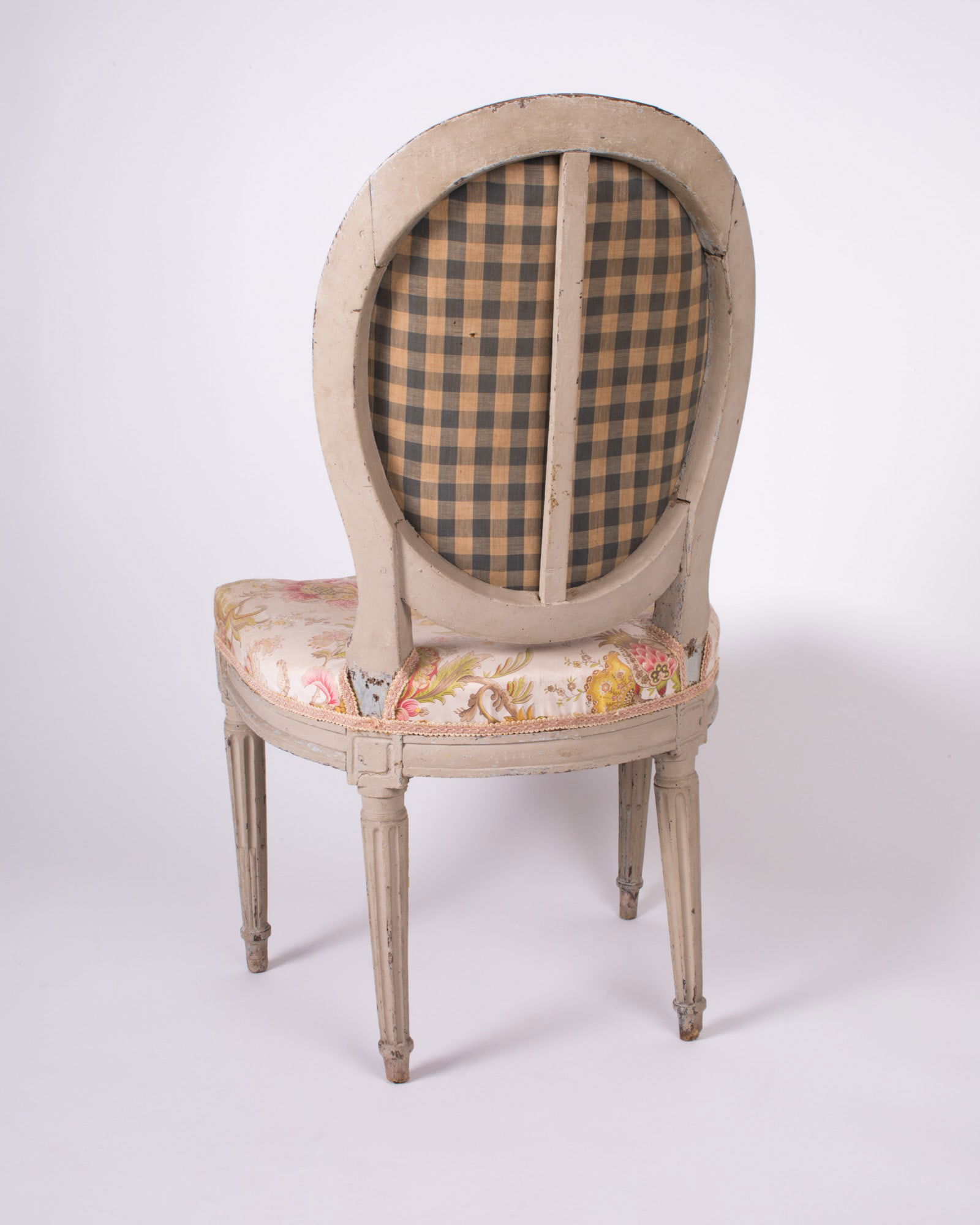 Louis XVI bedroom Chairs neo classic 18th - 2