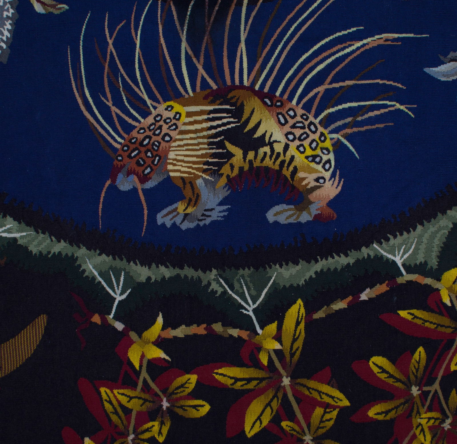 Aubusson Jean Lurcat hand weaved Tabard Frères et Soeurs, Aubusson Kosmos - 7