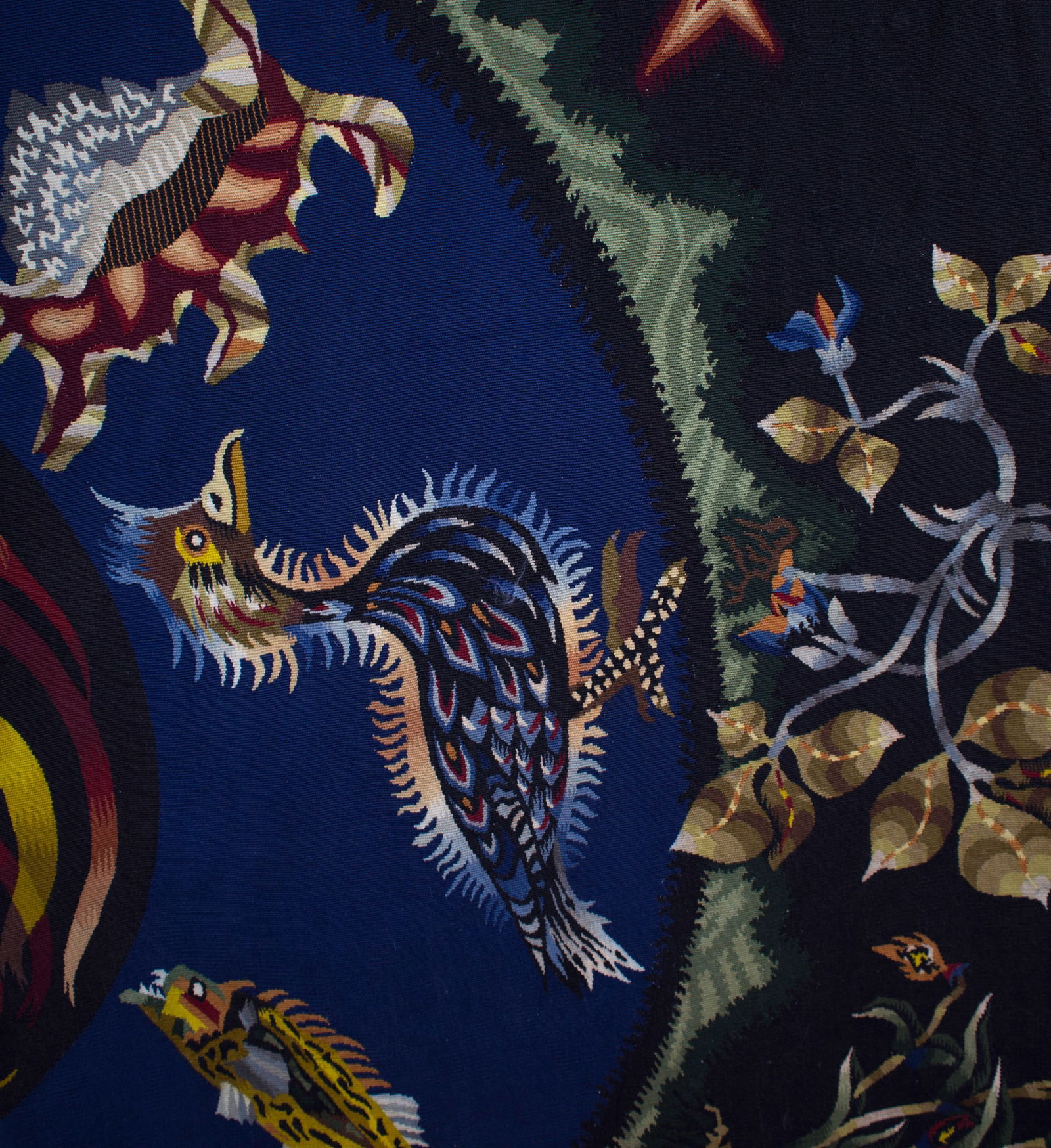 Aubusson Jean Lurcat hand weaved Tabard Frères et Soeurs, Aubusson Kosmos - 8