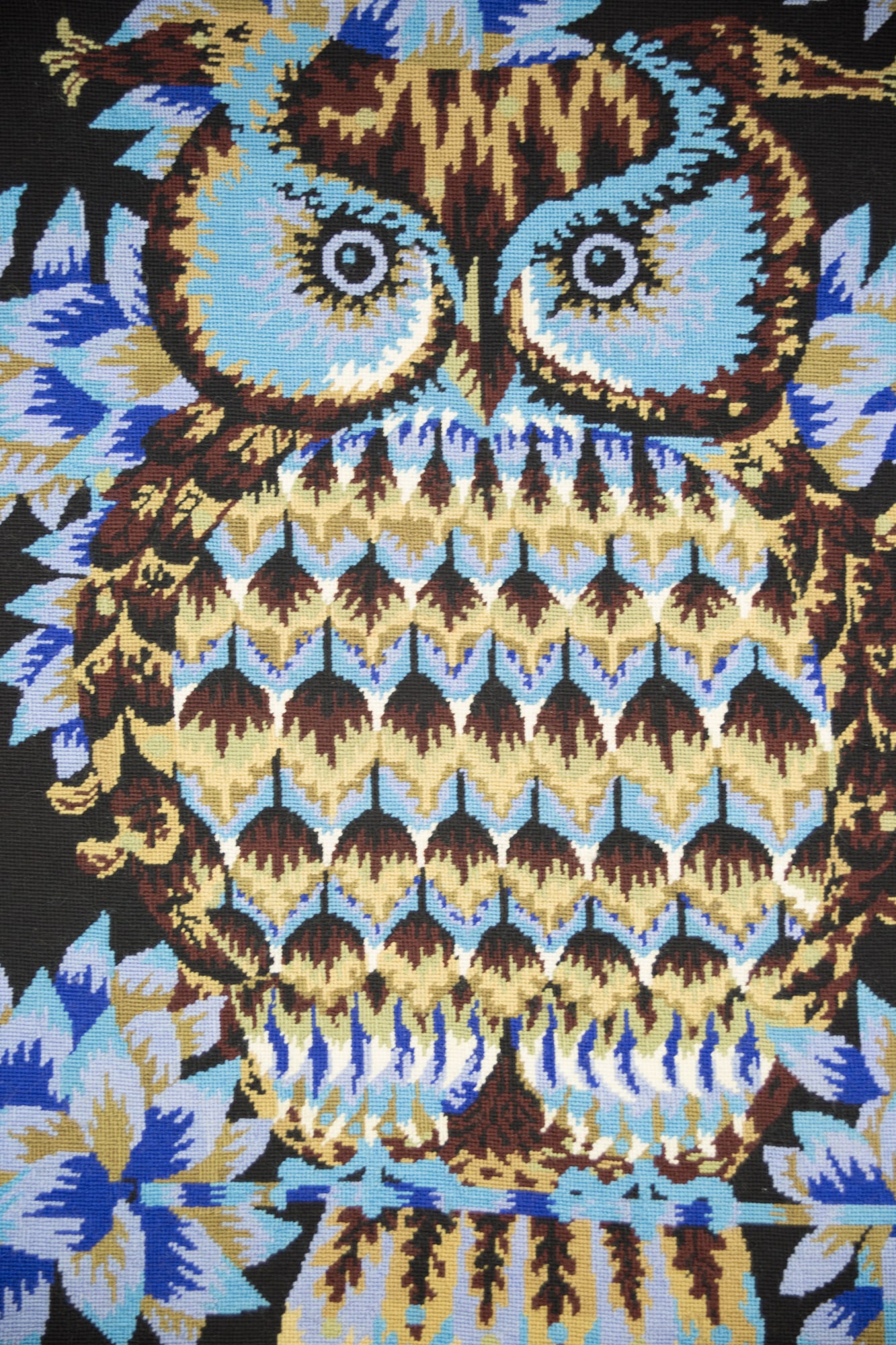 Alain Cornic petit point tapestry Robert Four Aubusson - 2