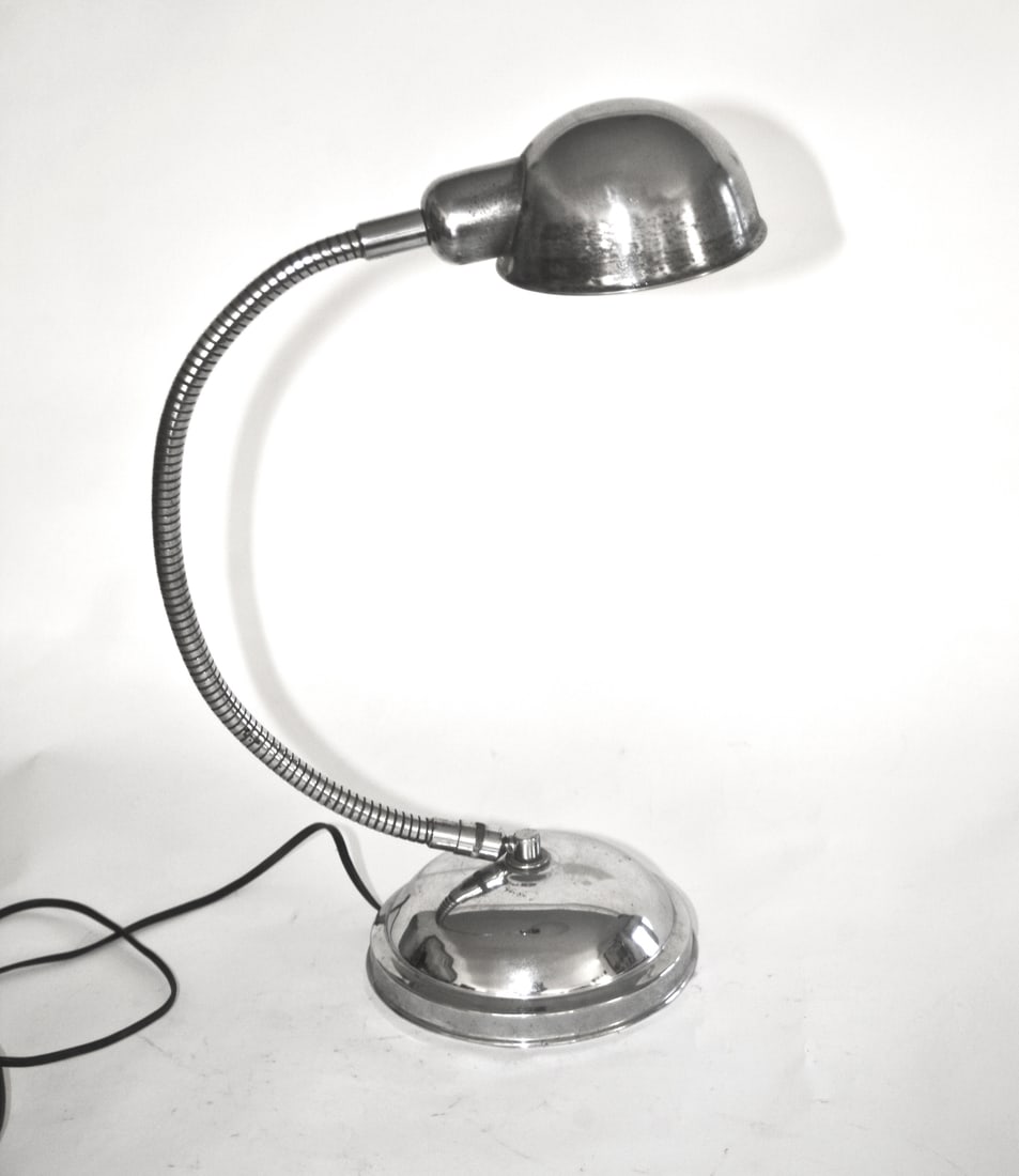 FRENCH MODERNIST JUMO TASK LAMP MID century Flex arm2 - 4