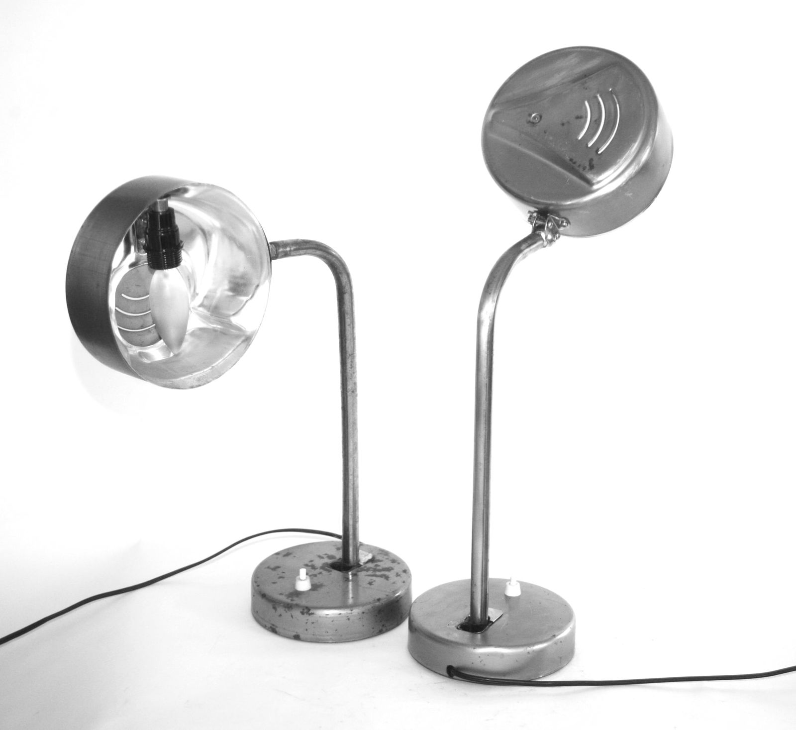 Kaiser Idell Style BAHAUS PAIR OF INDUSTRIAL TASK LAMP - 4