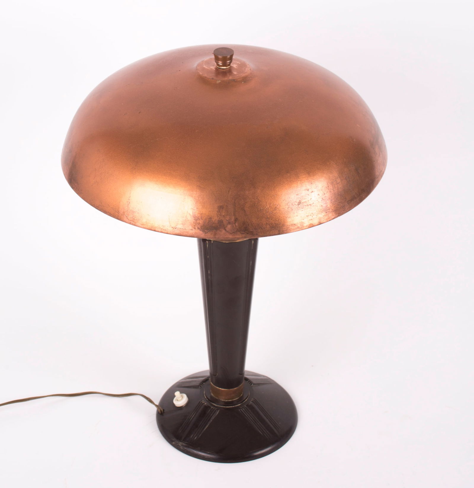 FRENCH MODERNIST MID CENTURY DESK LAMP JUMO BAKELITE ADNET - 2