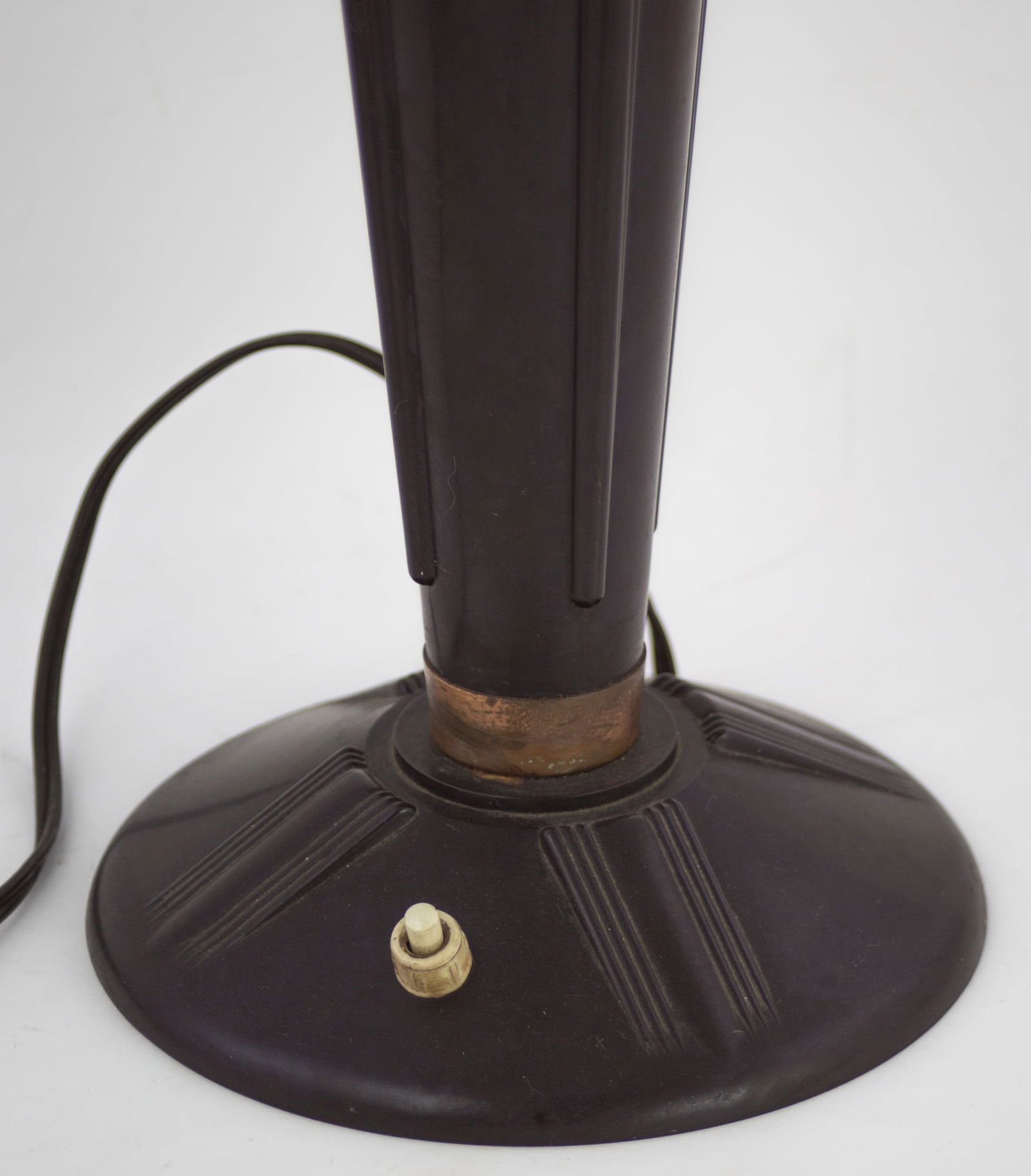 FRENCH MODERNIST MID CENTURY DESK LAMP JUMO BAKELITE ADNET - 4